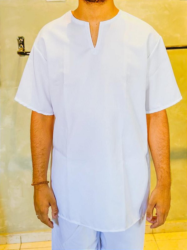 Conjunto Masculino Oxford - Branco