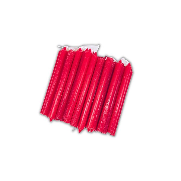 1kg Vela Palito - Vermelha