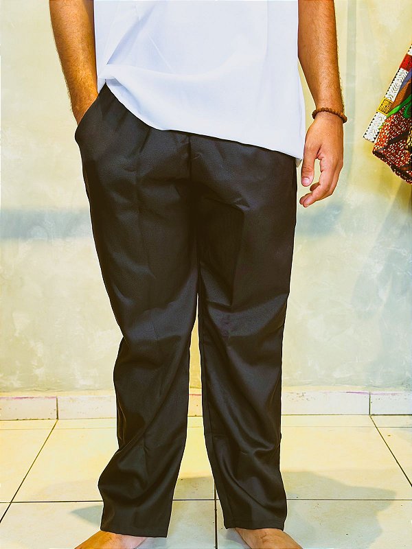 Calça gabardine - preta