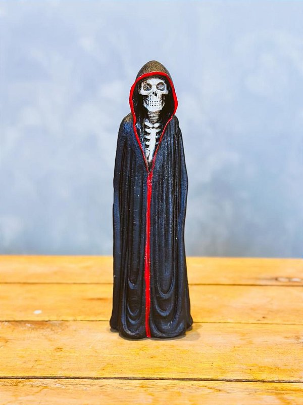 Imagem Exu Caveira vermelho - 22cm