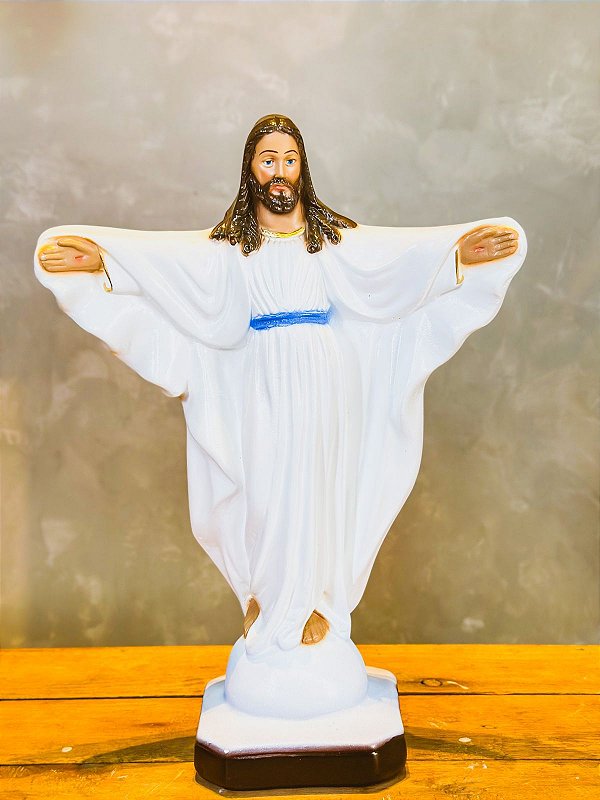 Imagem de oxalá em gesso  - 40cm