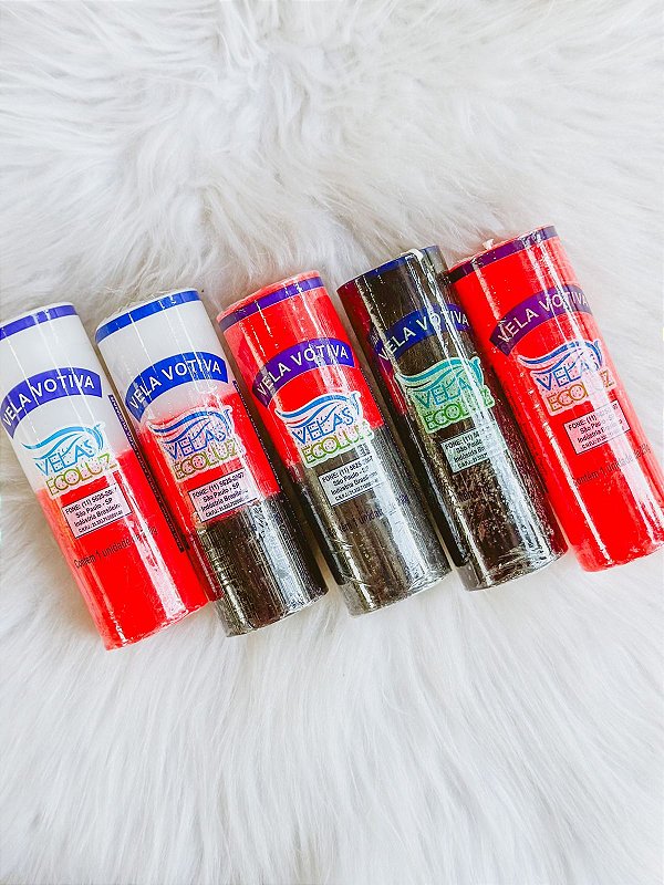 Kit guardiões com 5 velas de 7 dias - 250g