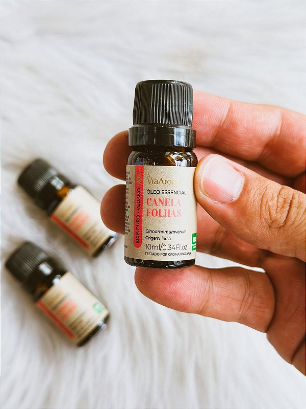 Óleo Essencial de Canela Folhas - 10ml
