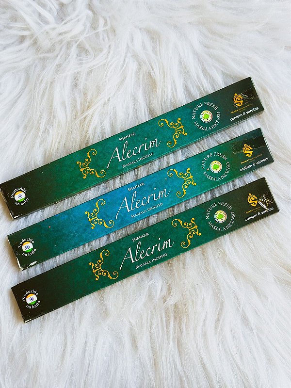 Incenso Shankar Massala - Alecrim