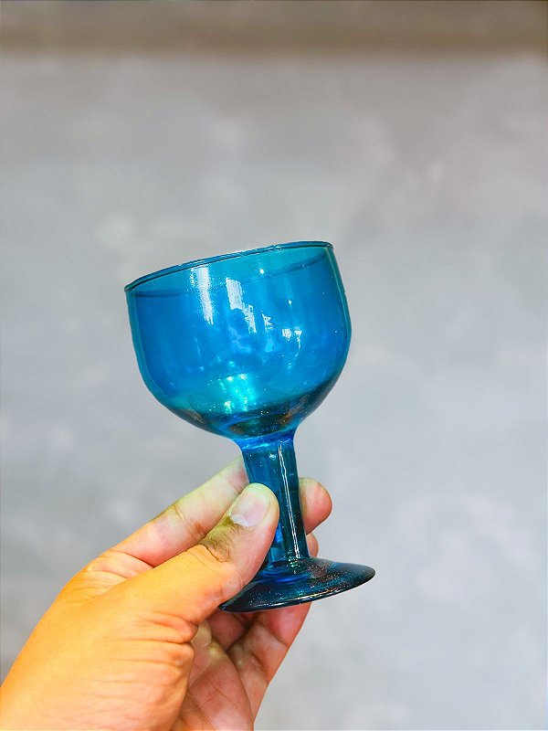 Taça simples azul
