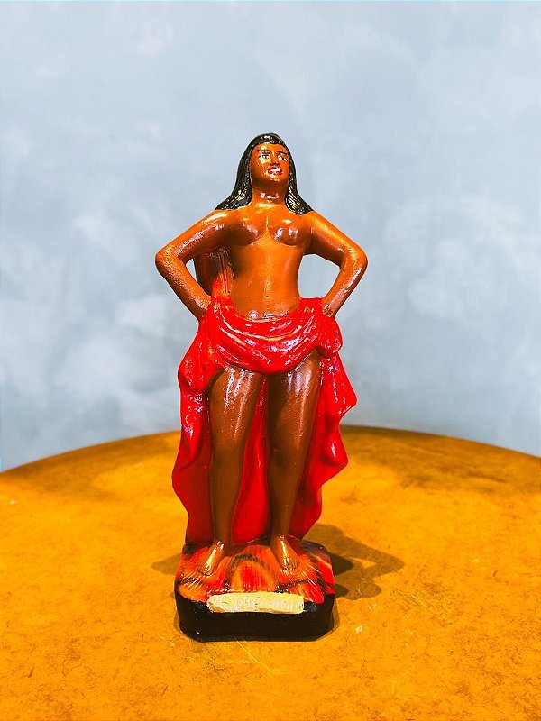 Imagem Pomba gira da Figueira em gesso - 20cm