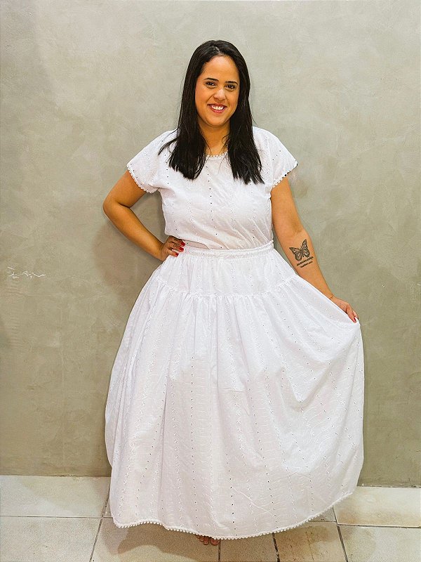 Conjunto Feminino Lesie - Branco