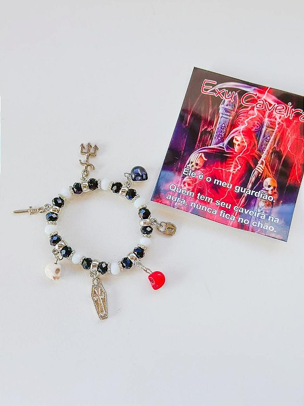 Pulseira de Exu Caveira