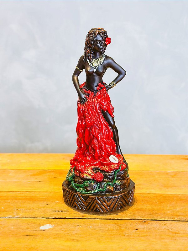 Imagem de Pomba Gira em Resina - Camasi 26cm