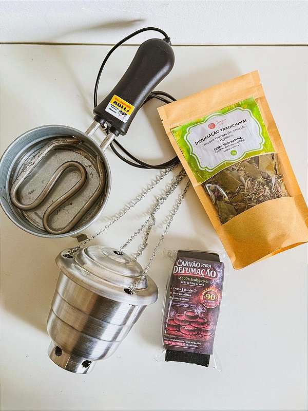 Kit defumação com forninho