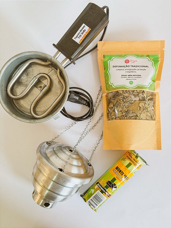 Kit defumação com forninho