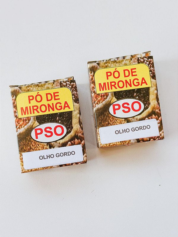 Pó de mironga - Olho gordo