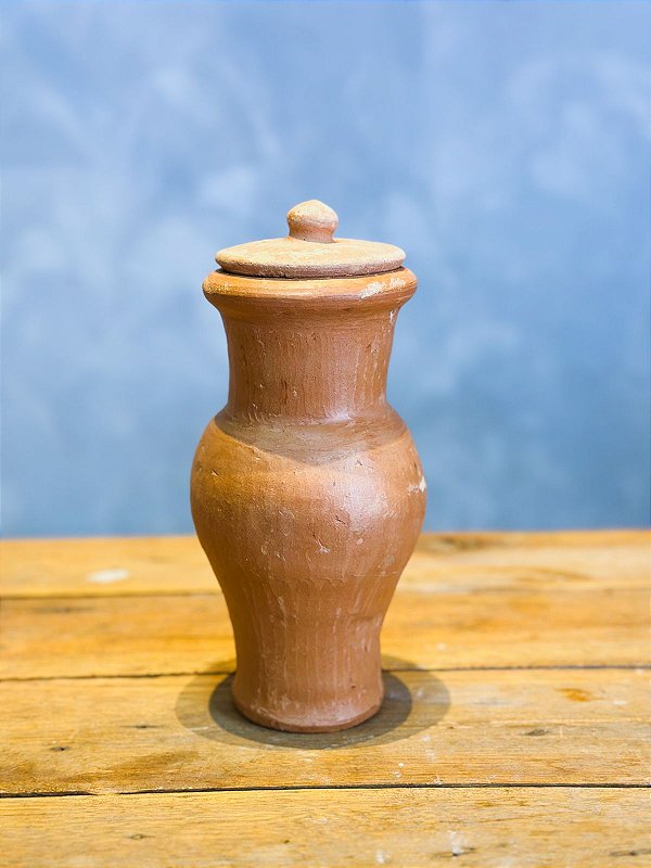 Quartinha de Barro s/ Asa envernizada  - 17cm