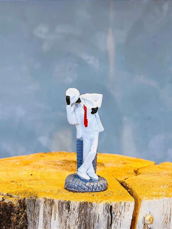 Imagem Zé Pilintra em resina 10cm