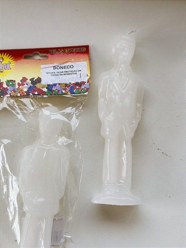 Vela de magia - boneco