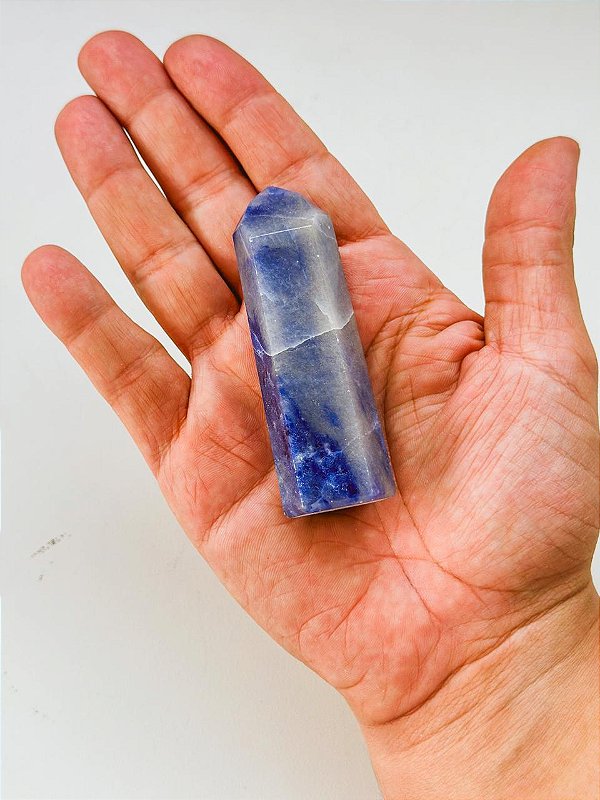 Ponta de quartzo azul 0.90gr - Peça Única