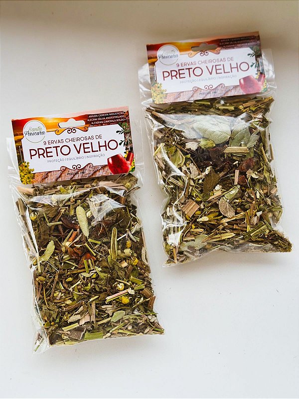 Banho de ervas para Preto velho