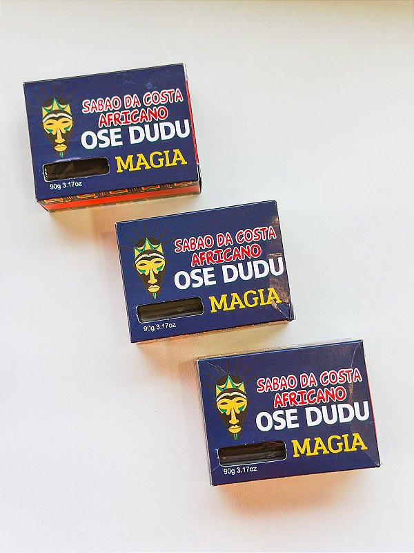 Sabão da Costa Africano Ose Dudu - Limpeza e purificação