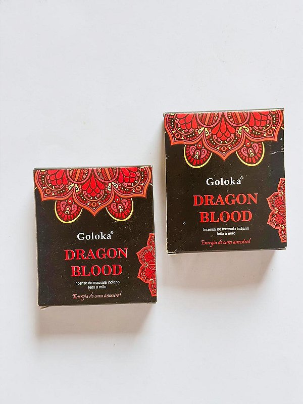 Incenso cone Goloka Hindu Premium - Dragon Blood
