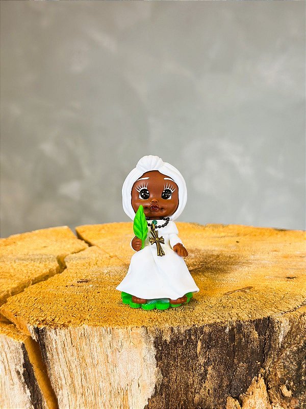Imagem de biscuit 8cm - Preta Velha sentada