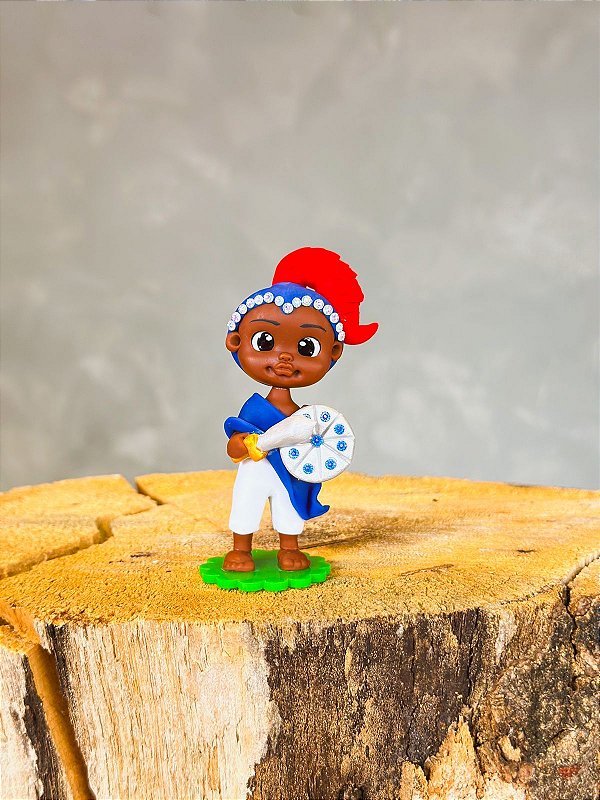 Imagem de biscuit 8cm - Ogum