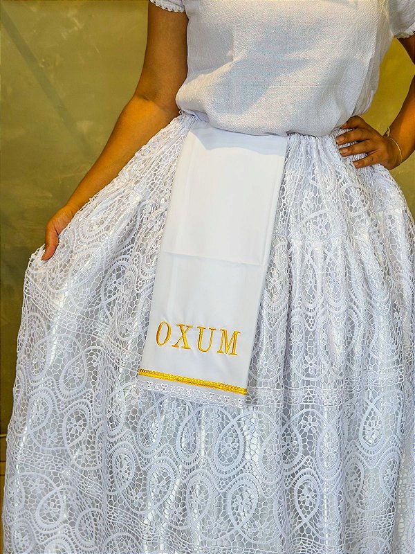 Pano de bater cabeça personalizado - Oxum