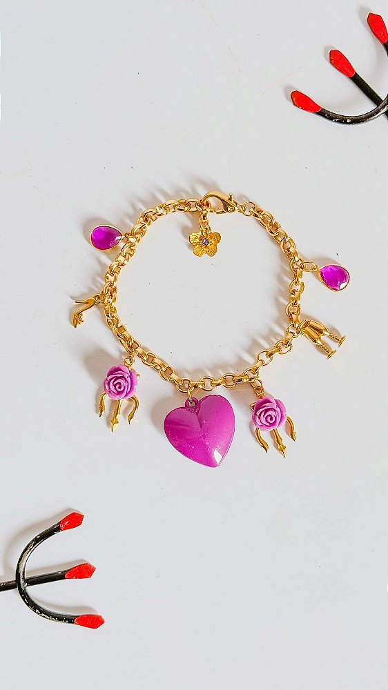 Pulseira roxa para Pomba gira