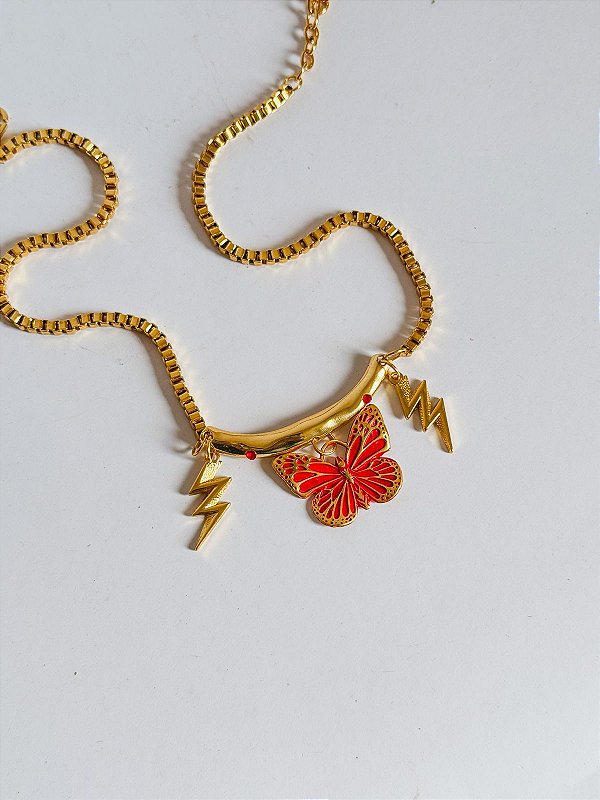 Colar folheado de Iansã