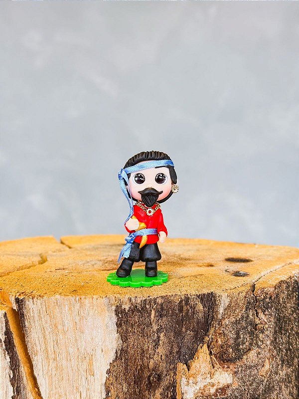 Imagem de biscuit 8cm - Cigano vermelho