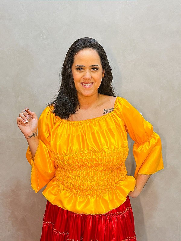 Bata Ciganinha Amarela