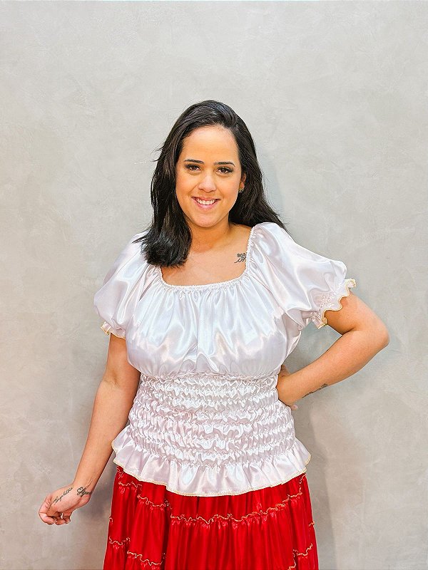 Bata Ciganinha Branca