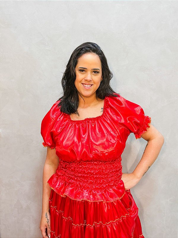 Bata Ciganinha vermelha