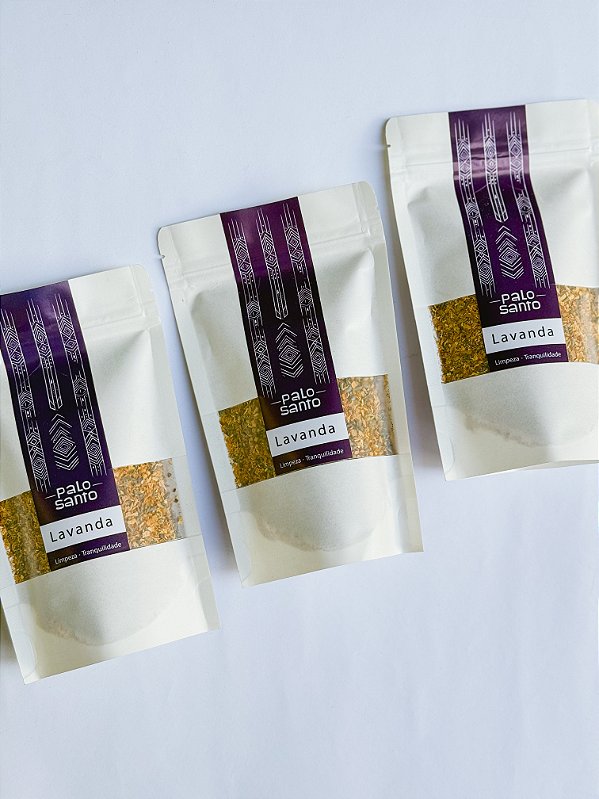 Pacote raspa de Palo Santo Lavanda