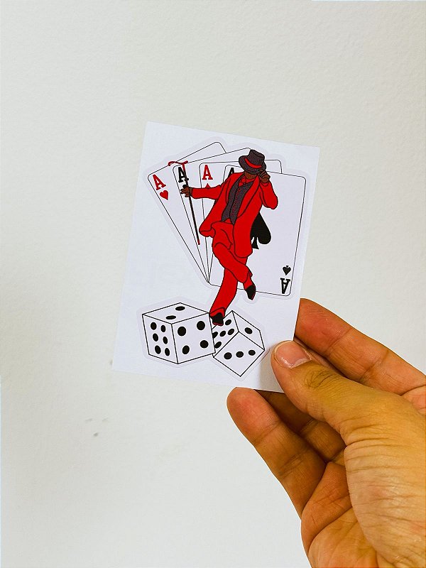 Adesivo de Zé vermelho