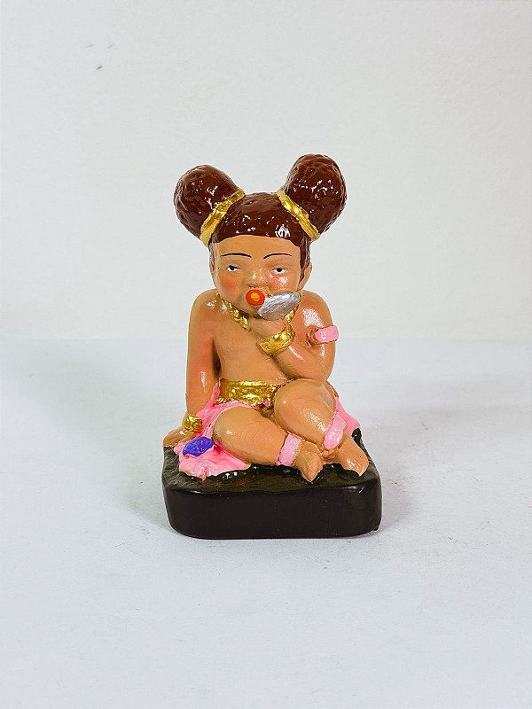 Imagem Erê menina branca sentada - 14cm