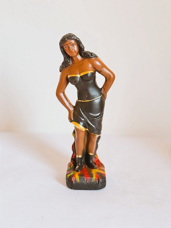 Imagem Pomba Maria Padilha preta - 21cm