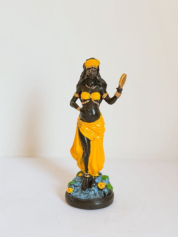 Imagem de Oxum gravida em resina