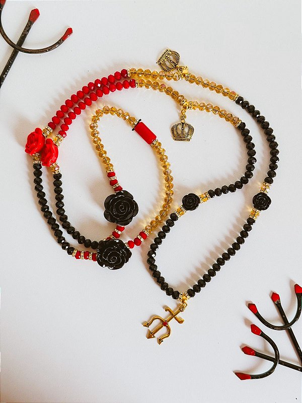 Guia de cristal exclusiva de Pomba gira Rainha