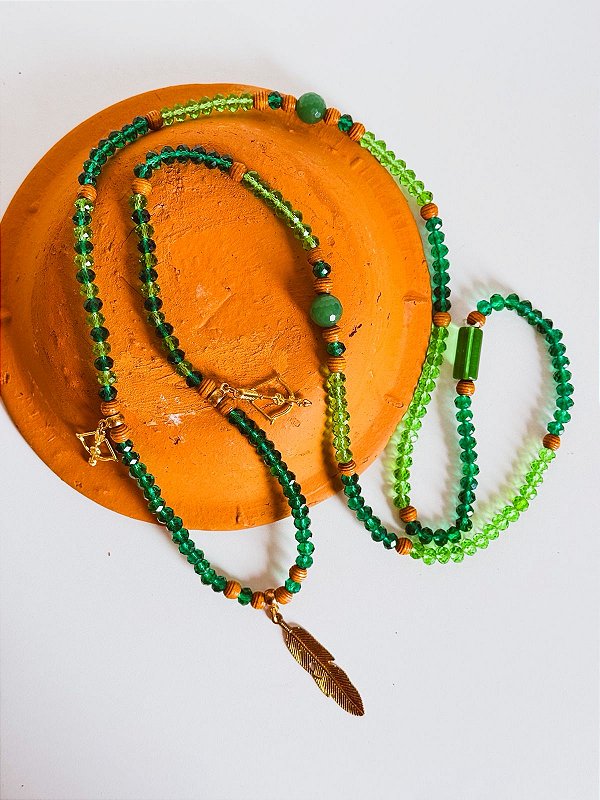 Guia de cristal exclusiva de Oxóssi