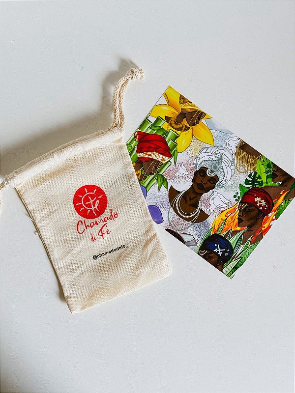 Embalagem para Presente - Saquinho de Algodão Cru