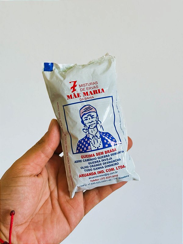 Defumação 7 misturas de ervas mãe Maria 60g