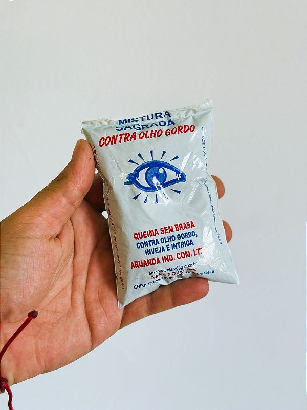 Defumação mistura sagrada contra olho gordo 60g