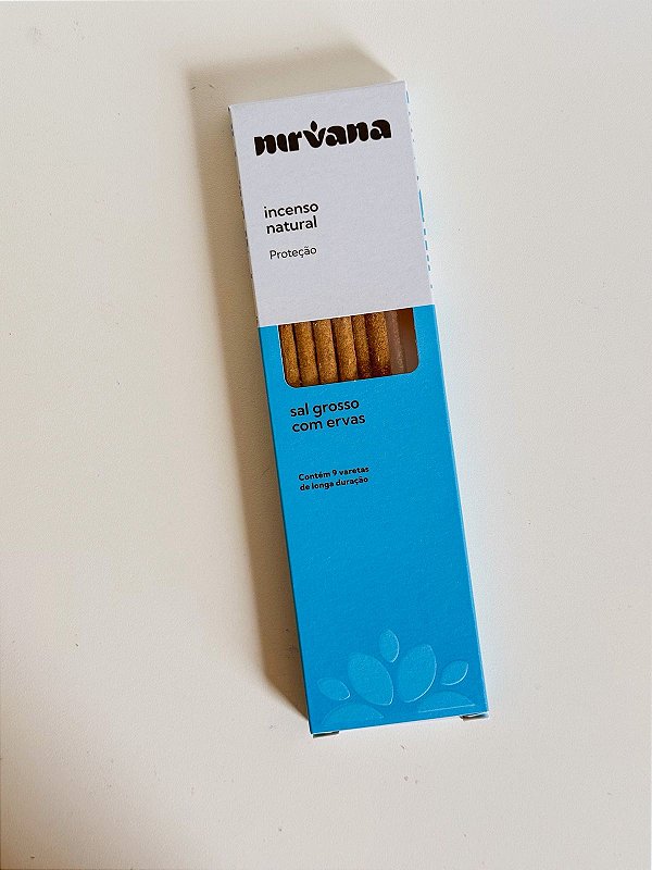Incenso Nirvana  - Sal grosso com ervas