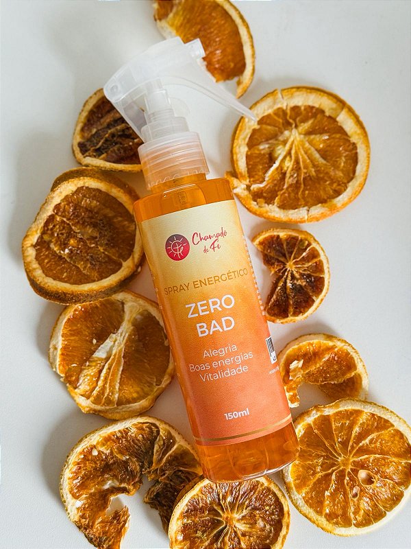 Spray Energético Zero Bad – Alegria, Vitalidade e Alto Astral