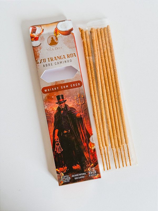 Incenso Vila Zen -  Exu tranca rua