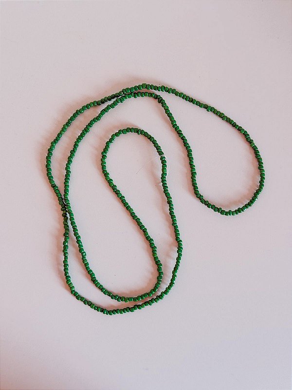 Guia de Miçangas - Verde Leitoso