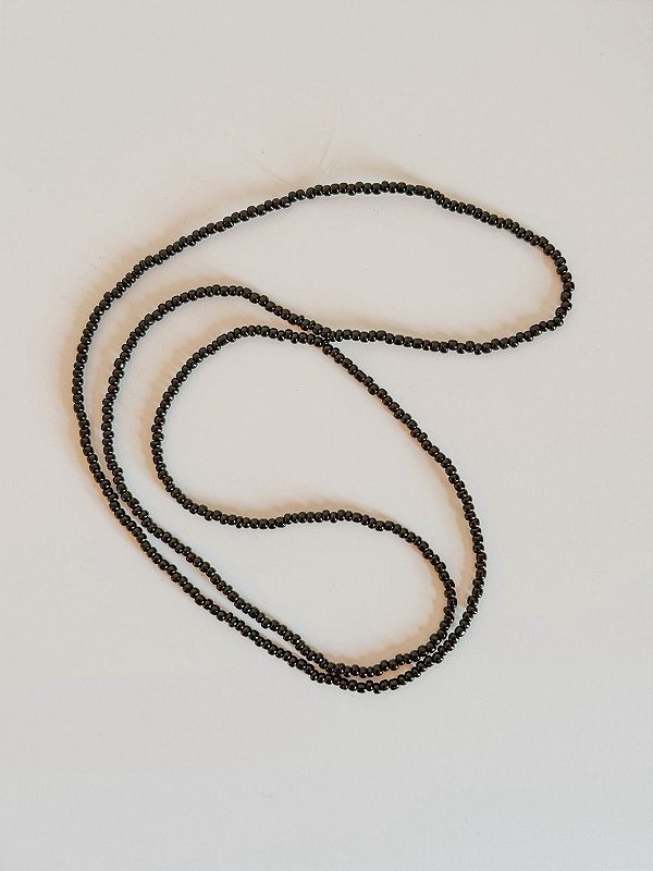 Guia de miçangas - Preta