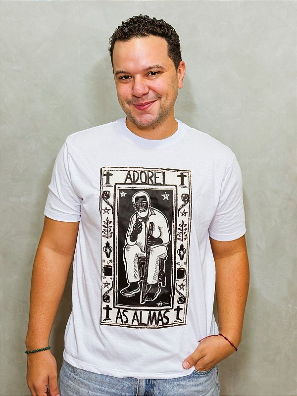 Camiseta Preto Velho - Adorei as Almas