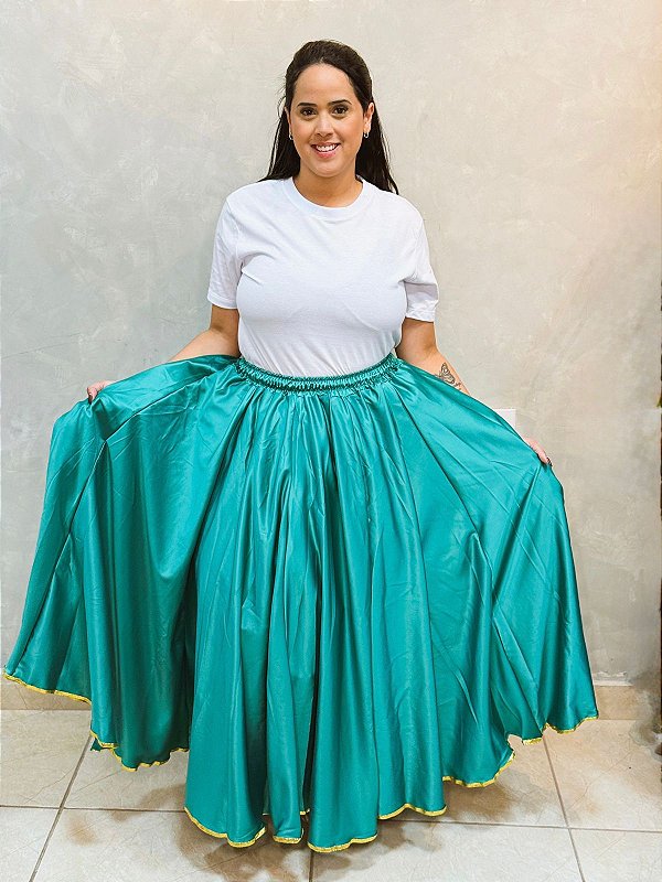 Saia Godê - Verde Esmeralda