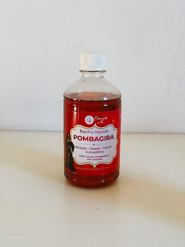 Banho Líquido de Pomba Gira - Atração e desejo